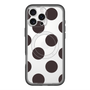 スリムプロテクションプレミアムケース with MagSafe［ シンプルドット - Black ］