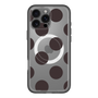 スリムプロテクションプレミアムケース with MagSafe［ シンプルドット - Black ］