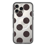 スリムプロテクションプレミアムケース with MagSafe［ シンプルドット - Black ］