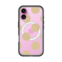 スリムプロテクションプレミアムケース with MagSafe［ シンプルドット - Beige ］