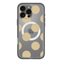 スリムプロテクションプレミアムケース with MagSafe［ シンプルドット - Beige ］