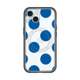 スリムプロテクションプレミアムケース with MagSafe［ シンプルドット - Blue ］