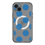 スリムプロテクションプレミアムケース with MagSafe［ シンプルドット - Blue ］