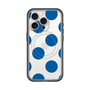 スリムプロテクションプレミアムケース with MagSafe［ シンプルドット - Blue ］