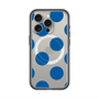 スリムプロテクションプレミアムケース with MagSafe［ シンプルドット - Blue ］