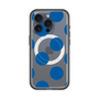 スリムプロテクションプレミアムケース with MagSafe［ シンプルドット - Blue ］