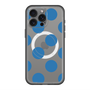 スリムプロテクションプレミアムケース with MagSafe［ シンプルドット - Blue ］