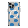 スリムプロテクションプレミアムケース with MagSafe［ シンプルドット - Blue ］