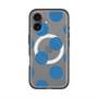 スリムプロテクションプレミアムケース with MagSafe［ シンプルドット - Blue ］