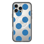 スリムプロテクションプレミアムケース with MagSafe［ シンプルドット - Blue ］