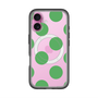 スリムプロテクションプレミアムケース with MagSafe［ シンプルドット - Green ］