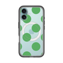 スリムプロテクションプレミアムケース with MagSafe［ シンプルドット - Green ］