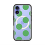 スリムプロテクションプレミアムケース with MagSafe［ シンプルドット - Green ］