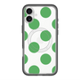 スリムプロテクションプレミアムケース with MagSafe［ シンプルドット - Green ］