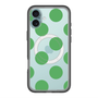 スリムプロテクションプレミアムケース with MagSafe［ シンプルドット - Green ］