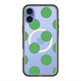 スリムプロテクションプレミアムケース with MagSafe［ シンプルドット - Green ］
