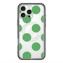 スリムプロテクションプレミアムケース with MagSafe［ シンプルドット - Green ］