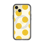 スリムプロテクションプレミアムケース with MagSafe［ シンプルドット - Yellow ］
