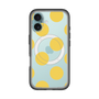 スリムプロテクションプレミアムケース with MagSafe［ シンプルドット - Yellow ］