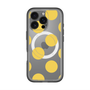 スリムプロテクションプレミアムケース with MagSafe［ シンプルドット - Yellow ］