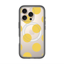 スリムプロテクションプレミアムケース with MagSafe［ シンプルドット - Yellow ］