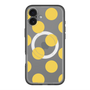 スリムプロテクションプレミアムケース with MagSafe［ シンプルドット - Yellow ］