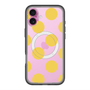 スリムプロテクションプレミアムケース with MagSafe［ シンプルドット - Yellow ］