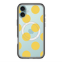 スリムプロテクションプレミアムケース with MagSafe［ シンプルドット - Yellow ］