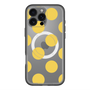 スリムプロテクションプレミアムケース with MagSafe［ シンプルドット - Yellow ］