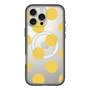 スリムプロテクションプレミアムケース with MagSafe［ シンプルドット - Yellow ］