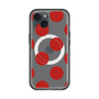 スリムプロテクションプレミアムケース with MagSafe［ シンプルドット - Red ］