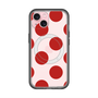 スリムプロテクションプレミアムケース with MagSafe［ シンプルドット - Red ］