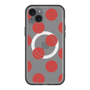 スリムプロテクションプレミアムケース with MagSafe［ シンプルドット - Red ］