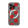 スリムプロテクションプレミアムケース with MagSafe［ シンプルドット - Red ］