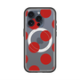 スリムプロテクションプレミアムケース with MagSafe［ シンプルドット - Red ］