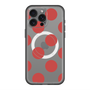 スリムプロテクションプレミアムケース with MagSafe［ シンプルドット - Red ］