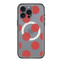 スリムプロテクションプレミアムケース with MagSafe［ シンプルドット - Red ］