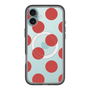 スリムプロテクションプレミアムケース with MagSafe［ シンプルドット - Red ］