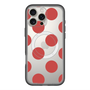 スリムプロテクションプレミアムケース with MagSafe［ シンプルドット - Red ］
