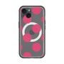 スリムプロテクションプレミアムケース with MagSafe［ シンプルドット - Pink ］