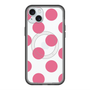 スリムプロテクションプレミアムケース with MagSafe［ シンプルドット - Pink ］