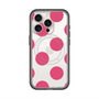 スリムプロテクションプレミアムケース with MagSafe［ シンプルドット - Pink ］