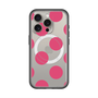スリムプロテクションプレミアムケース with MagSafe［ シンプルドット - Pink ］