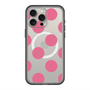 スリムプロテクションプレミアムケース with MagSafe［ シンプルドット - Pink ］