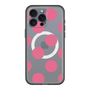 スリムプロテクションプレミアムケース with MagSafe［ シンプルドット - Pink ］