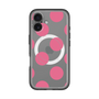 スリムプロテクションプレミアムケース with MagSafe［ シンプルドット - Pink ］