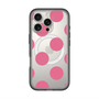 スリムプロテクションプレミアムケース with MagSafe［ シンプルドット - Pink ］