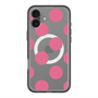 スリムプロテクションプレミアムケース with MagSafe［ シンプルドット - Pink ］