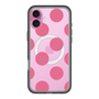 スリムプロテクションプレミアムケース with MagSafe［ シンプルドット - Pink ］