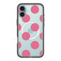 スリムプロテクションプレミアムケース with MagSafe［ シンプルドット - Pink ］
